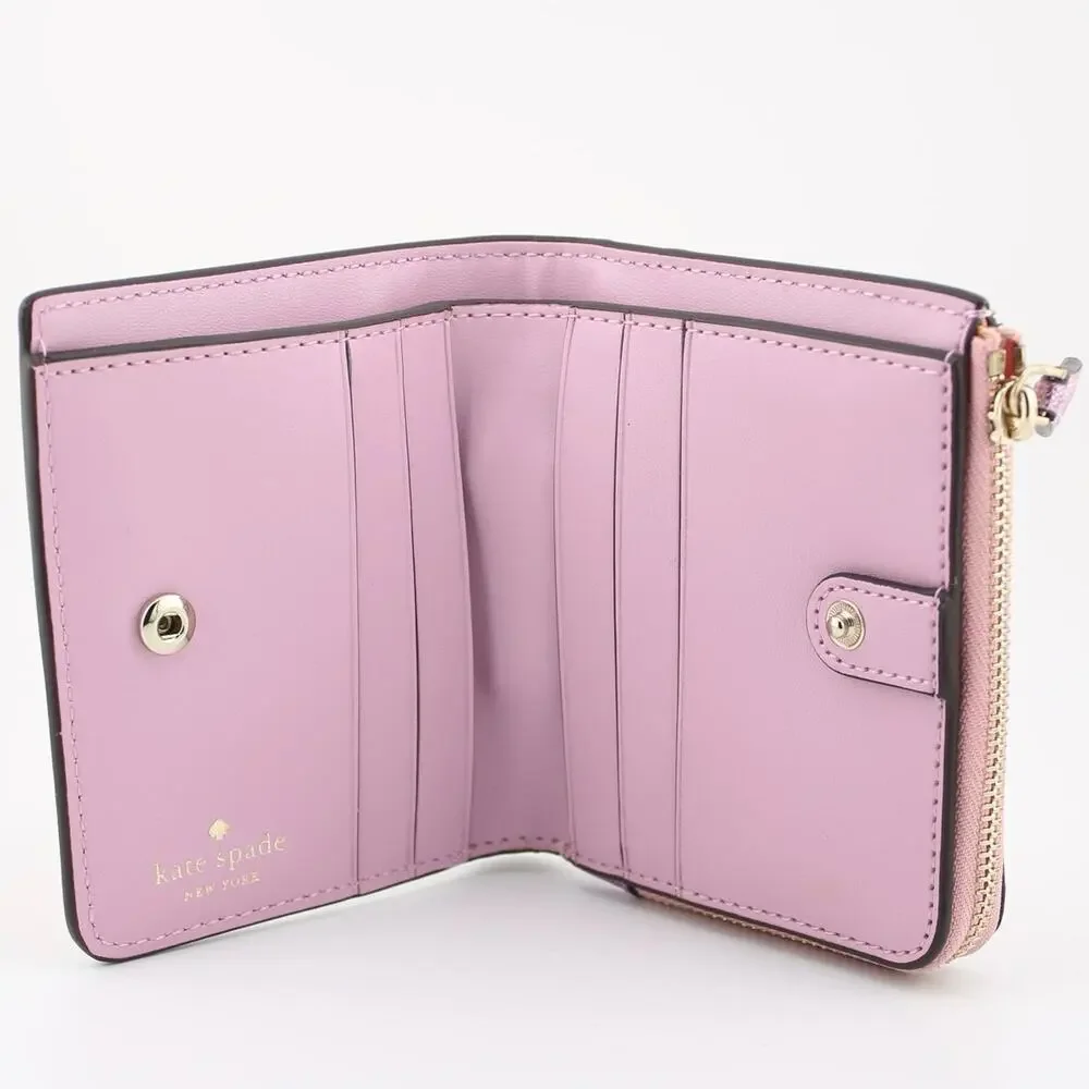 Kate Spade Glittery Pink Zip Wallet Pre-owned - Picture 6 of 7